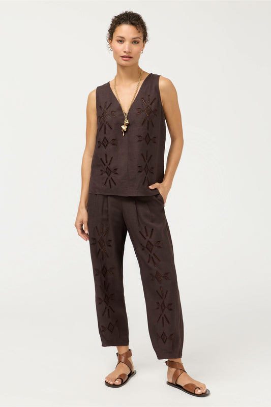 LYSANDER BARREL PANT - Johnny Was Exclusive
