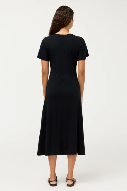 FLUTTER SLEEVE KNIT DRESS - Johnny Was Featured