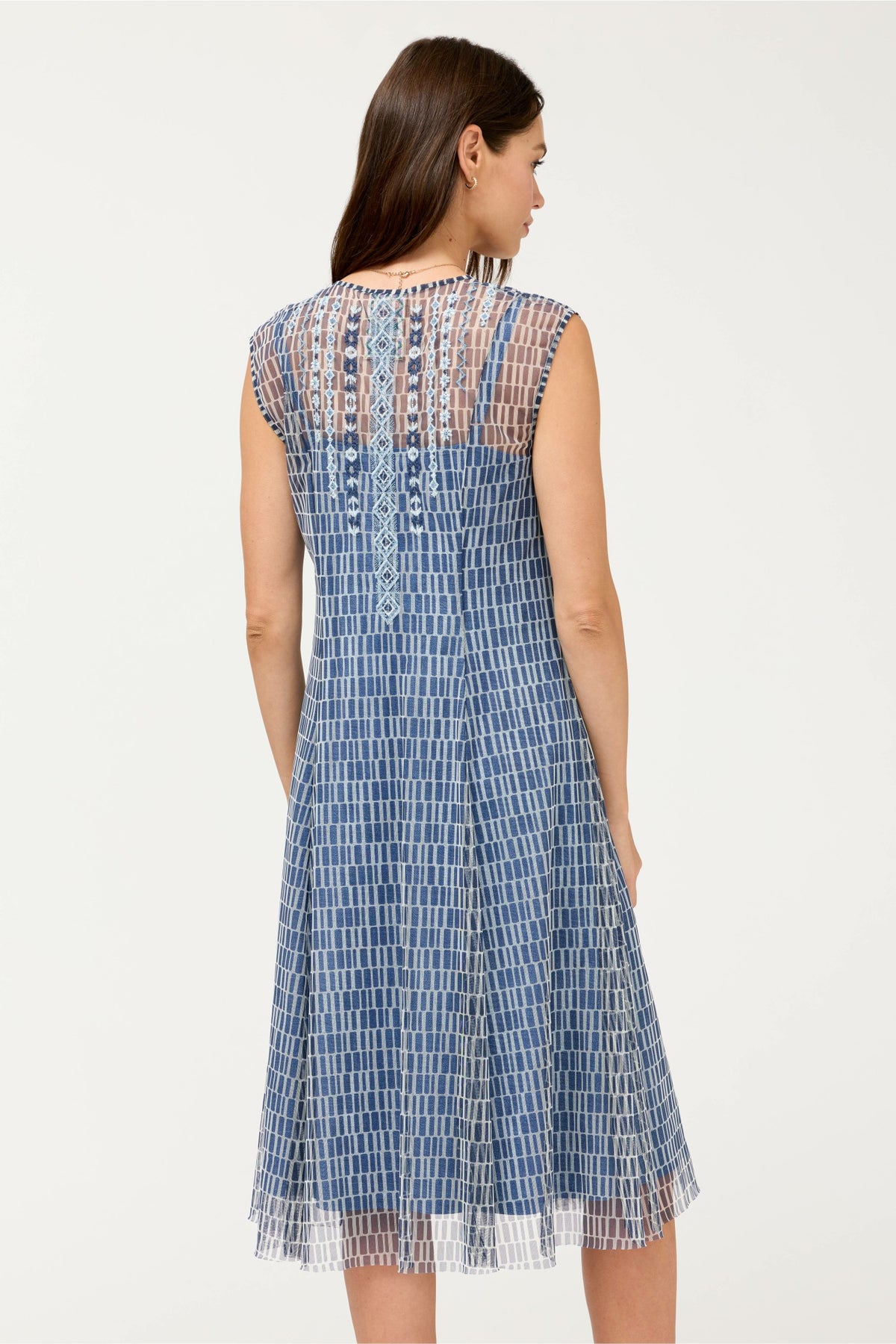 DOROTEA MIDI MESH DRESS - Johnny Was Trending