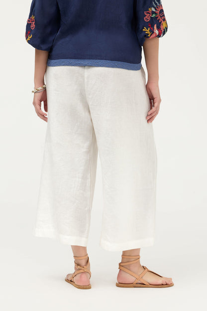 CROPPED LINEN PANT - Johnny Was Recommended