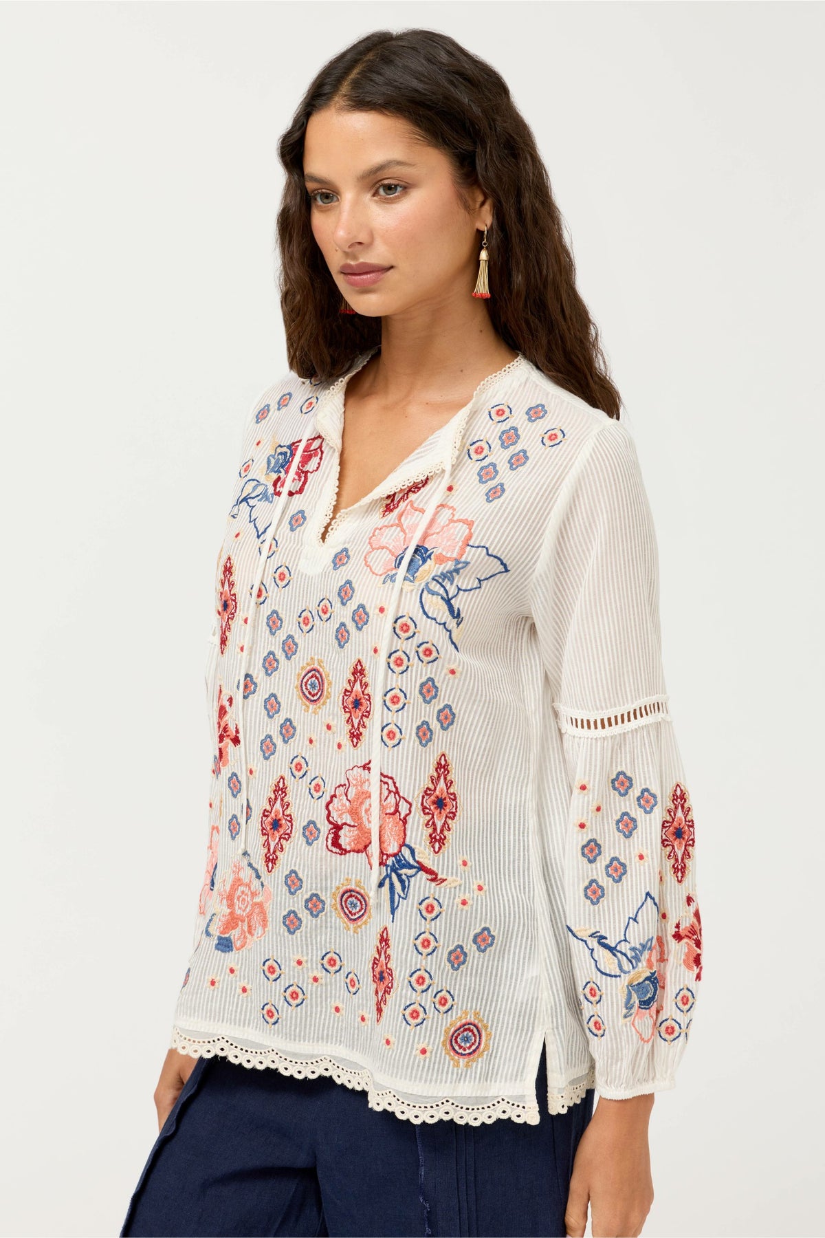 MARGARET BLOUSE - Johnny Was Signature