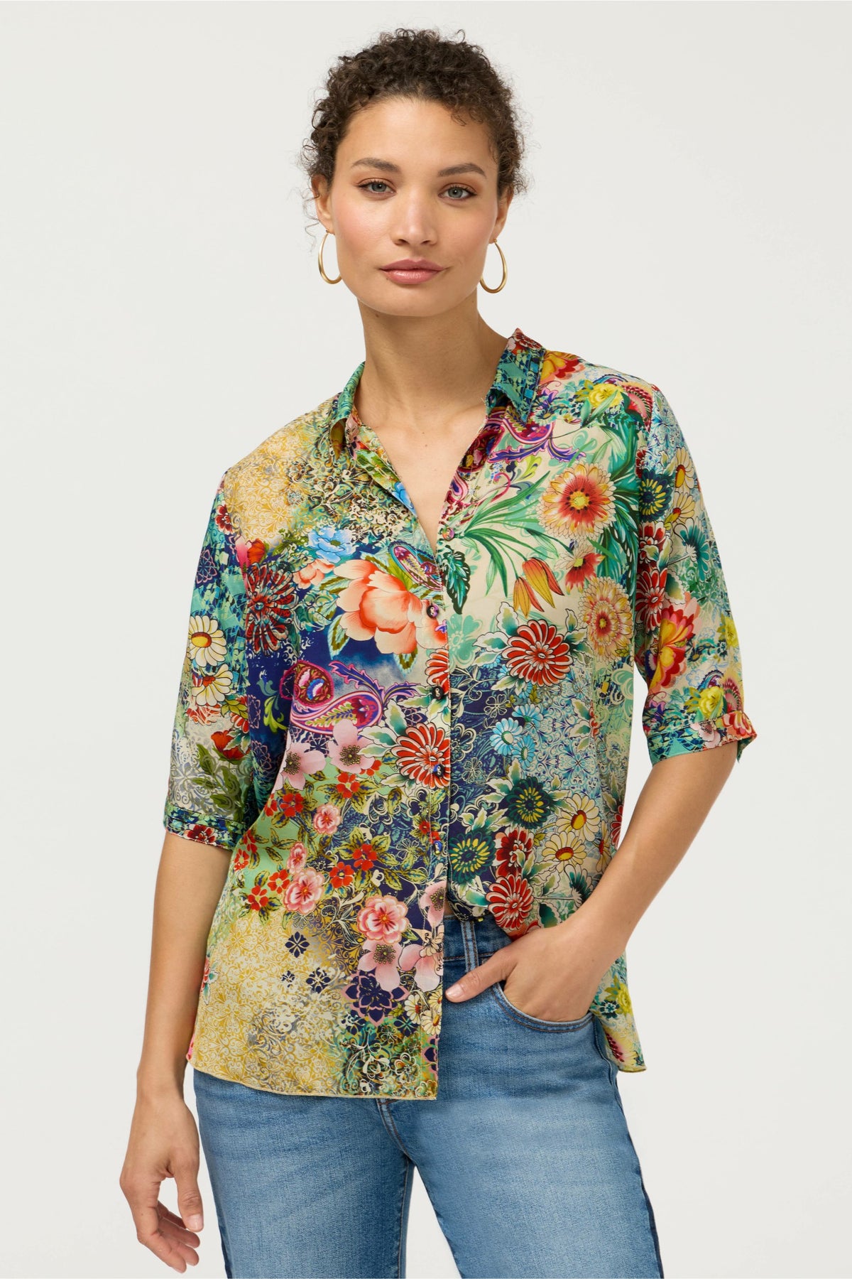 FILAREE BLOUSE - Johnny Was New