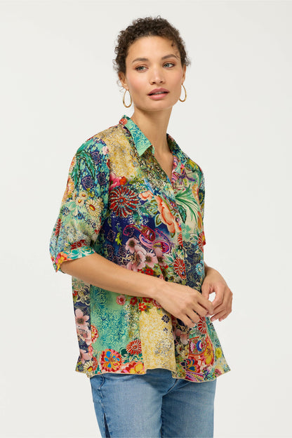 FILAREE BLOUSE - Johnny Was New