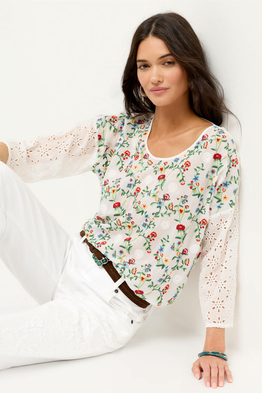 CARALYN BLOUSE - Johnny Was New