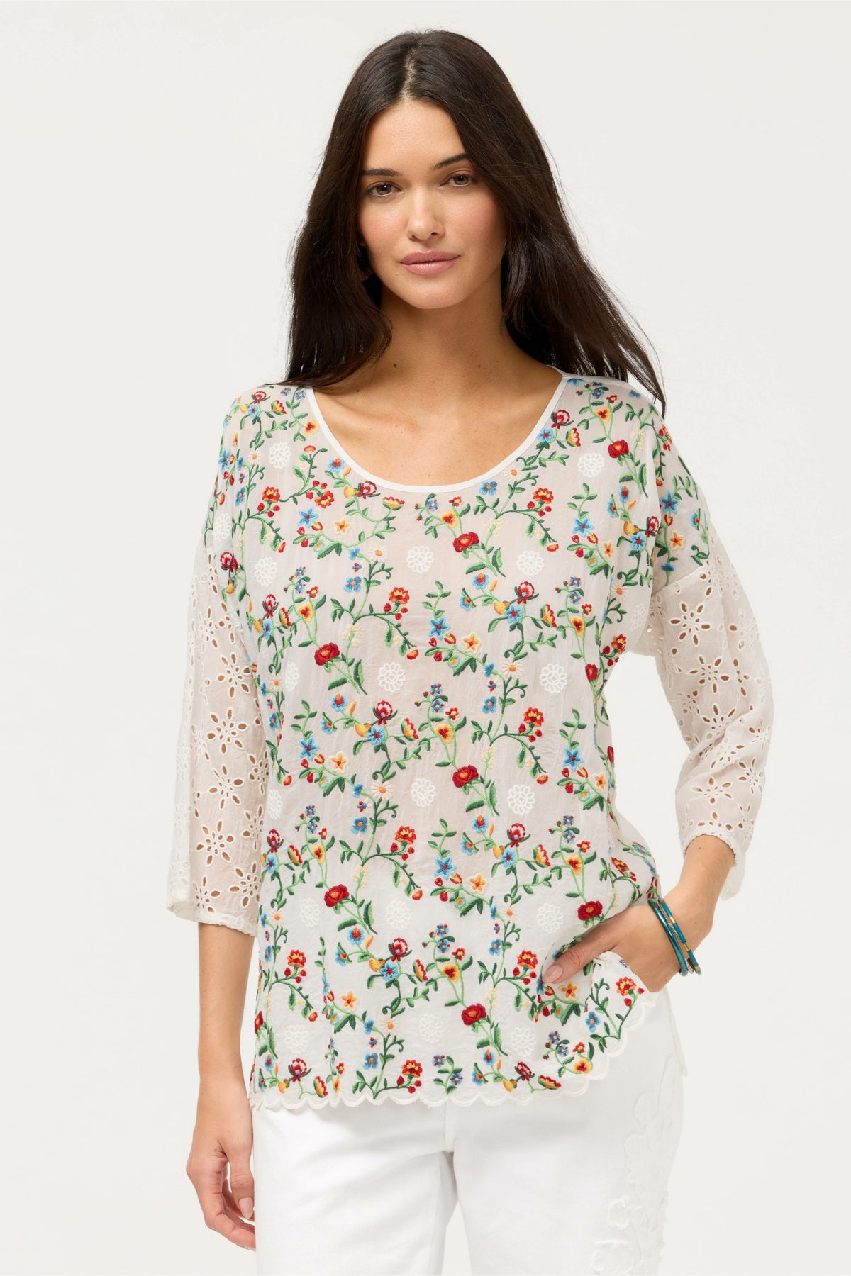 CARALYN BLOUSE - Johnny Was New