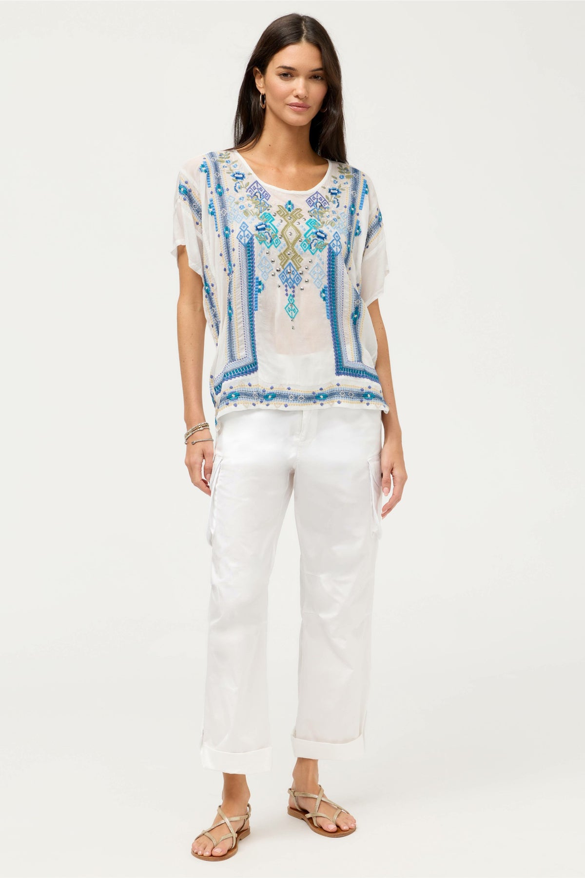 MARIAFE BLOUSE - Johnny Was Featured