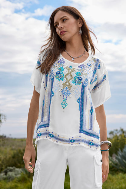 MARIAFE BLOUSE - Johnny Was Featured