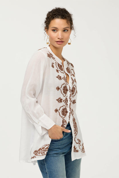 VOYAGER TUNIC - Johnny Was Best Seller