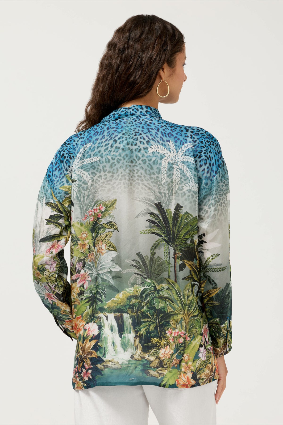 THE AUDREY BUTTON UP SHIRT - Johnny Was Featured