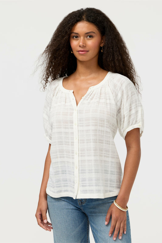 AVAH BUTTON DOWN SHIRT - Johnny Was Popular