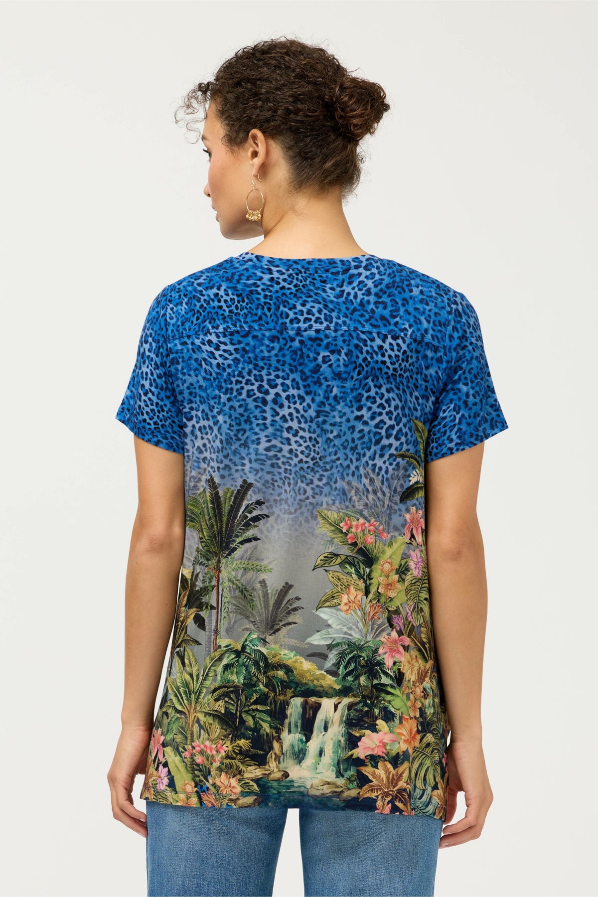 THE JANIE FAVORITE DRAPE TEE - Johnny Was Signature