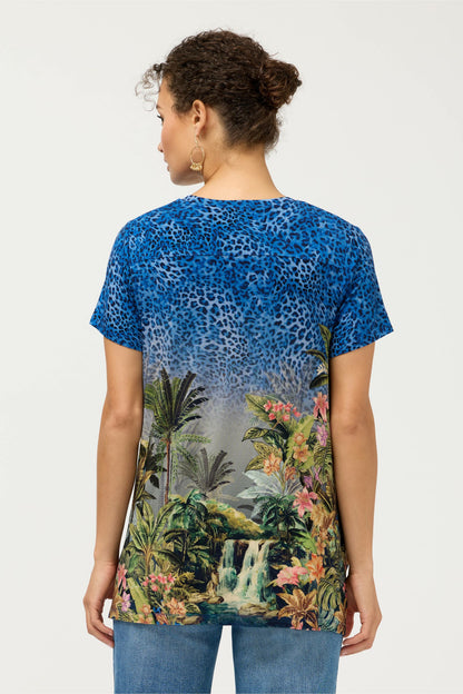 THE JANIE FAVORITE DRAPE TEE - Johnny Was Signature
