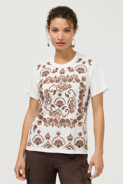 CREW NECK TEE - Johnny Was Recommended