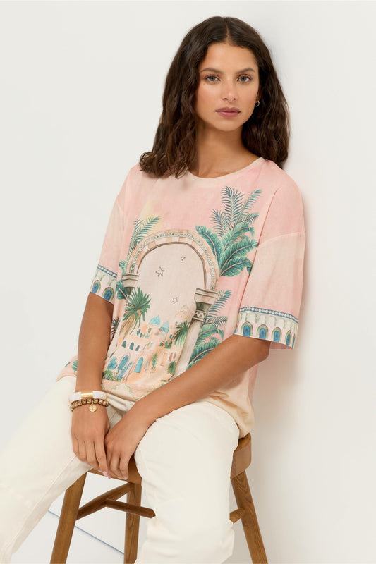 MARNIE OVERSIZED TEE - Johnny Was Signature