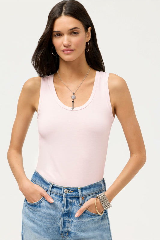 ESSENTIALS SOFT TOUCH TANK - Johnny Was Exclusive