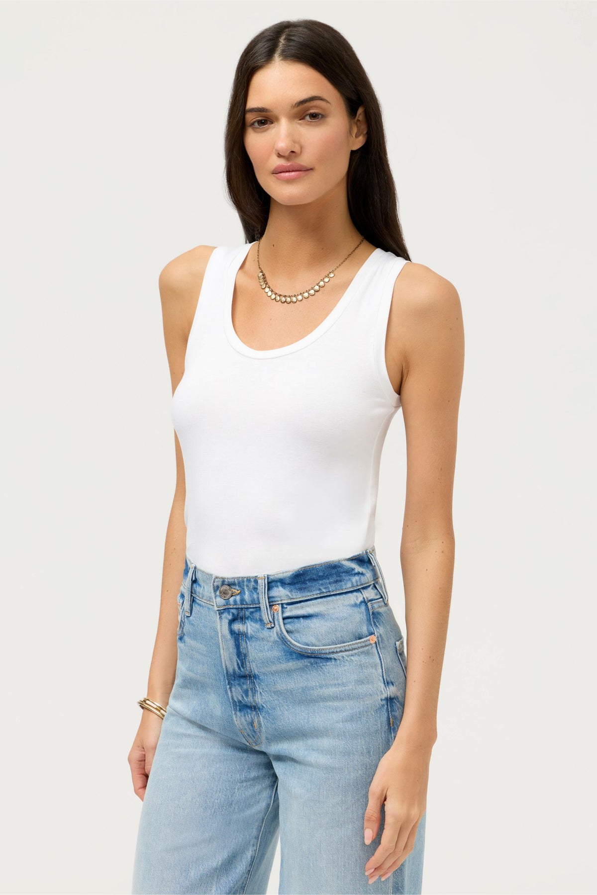 ESSENTIALS SOFT TOUCH TANK - Johnny Was Signature