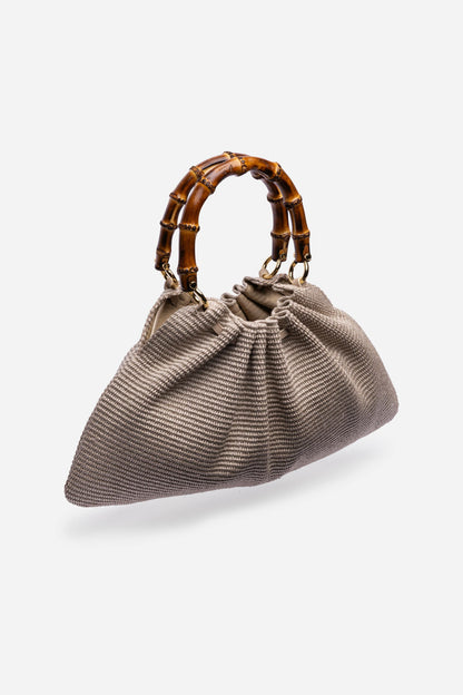 ITALIAN RAFFIA POUCH PURSE - Johnny Was Featured