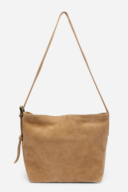 ITALIAN SUEDE CROSSBODY BUCKET BAG - Johnny Was Trending