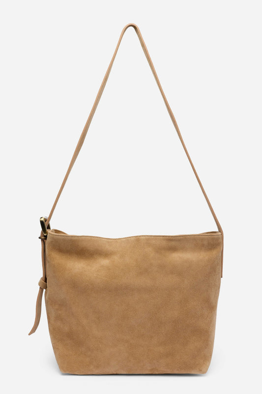 ITALIAN SUEDE CROSSBODY BUCKET BAG - Johnny Was Trending