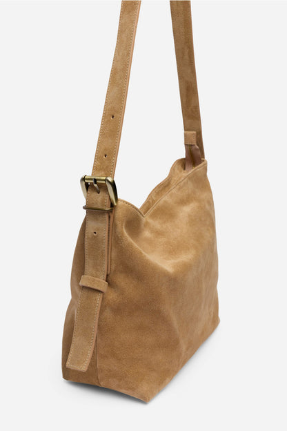 ITALIAN SUEDE CROSSBODY BUCKET BAG - Johnny Was Trending