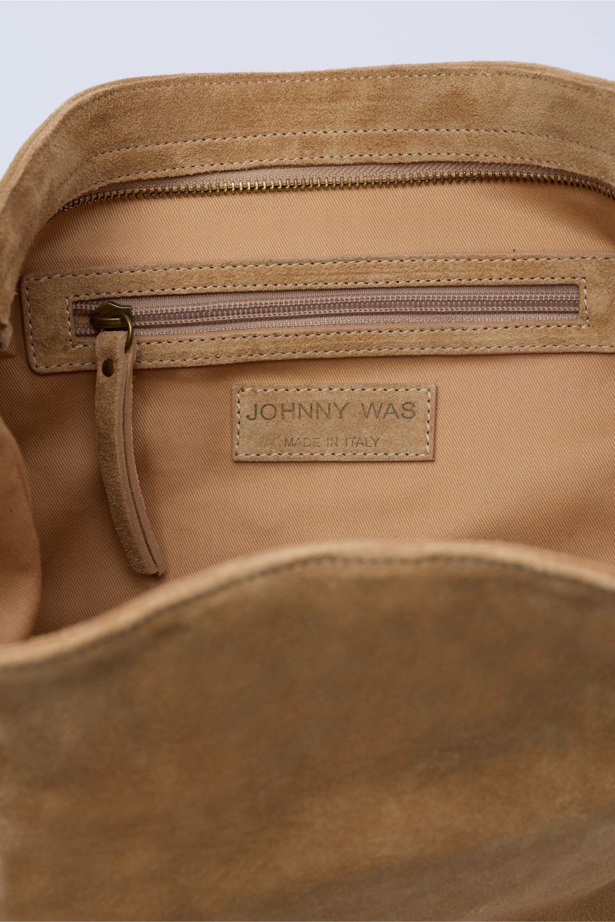 ITALIAN SUEDE CROSSBODY BUCKET BAG - Johnny Was Trending