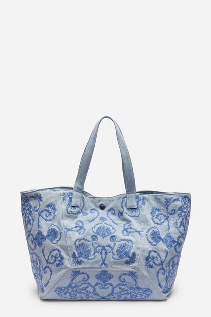 SEAMED TOTE BAG - Johnny Was New