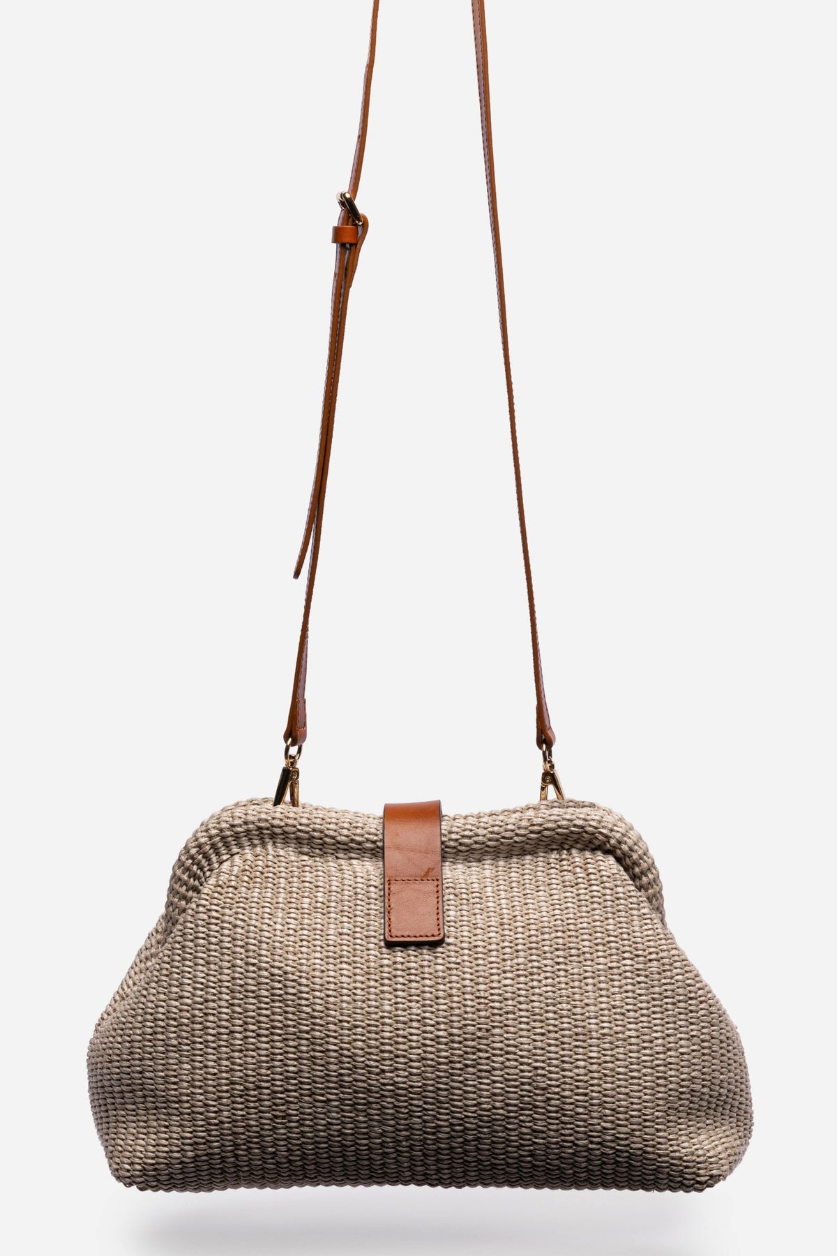 ITALIAN RAFFIA CROSSBODY CLUTCH - Johnny Was Trending