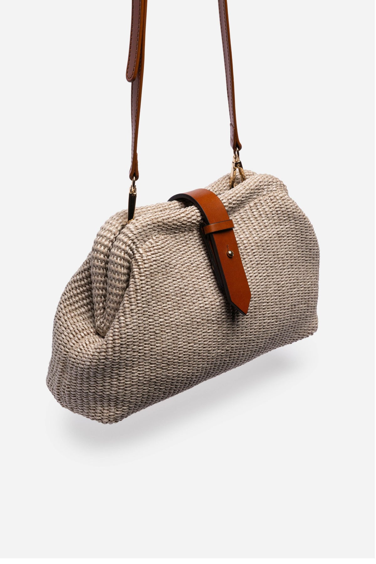 ITALIAN RAFFIA CROSSBODY CLUTCH - Johnny Was Trending