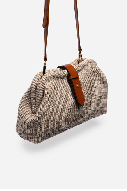 ITALIAN RAFFIA CROSSBODY CLUTCH - Johnny Was Trending