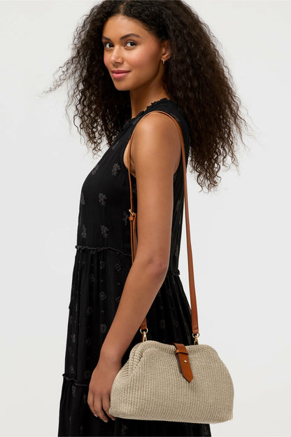 ITALIAN RAFFIA CROSSBODY CLUTCH - Johnny Was Trending