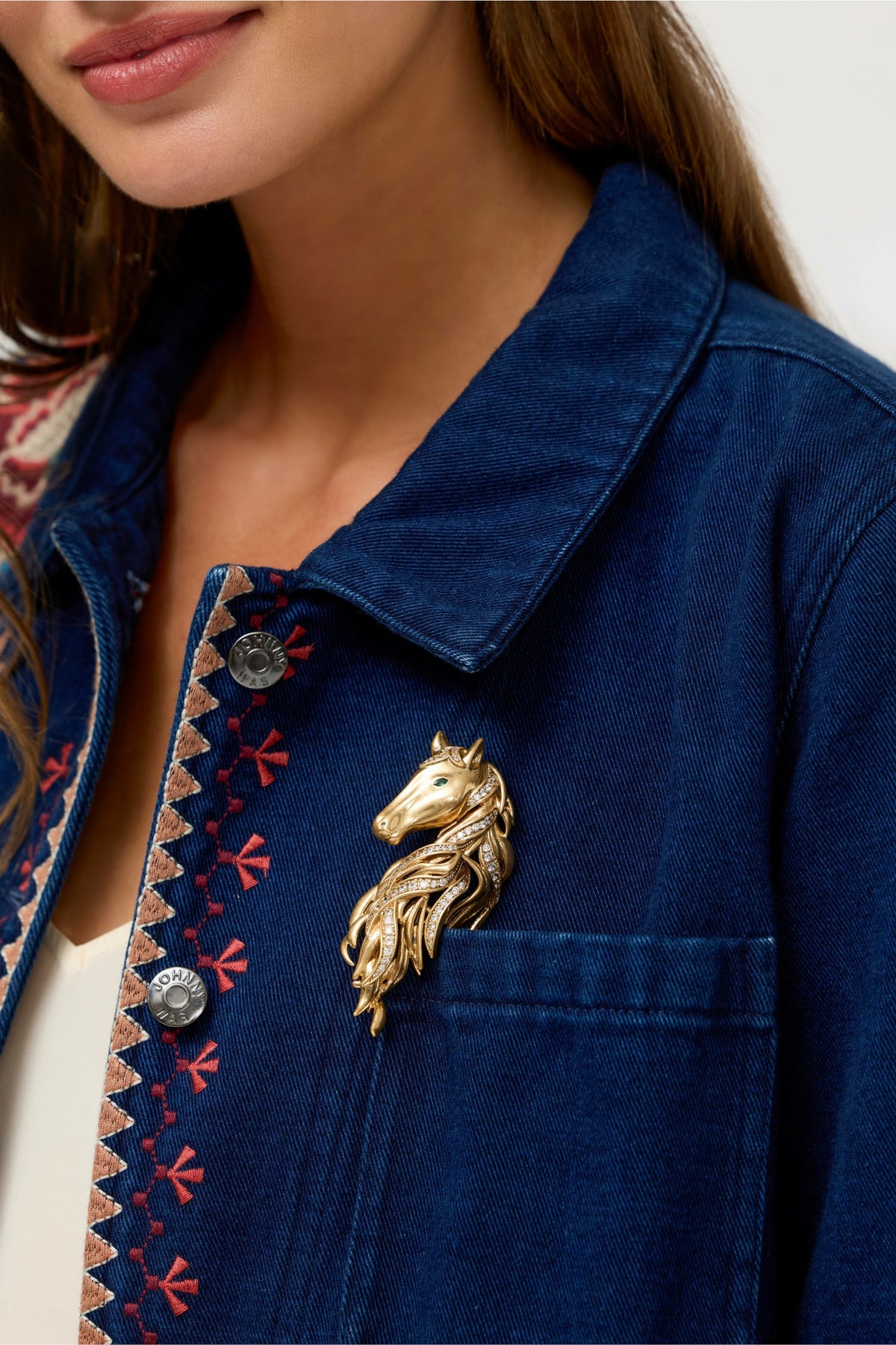 HORSE BROOCH - Johnny Was Popular
