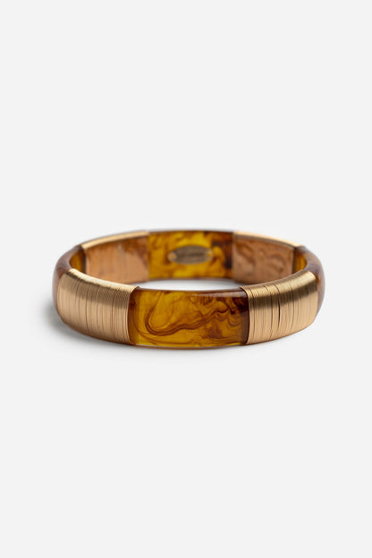 GOLD WIRE WRAP BRACELET - Johnny Was Exclusive