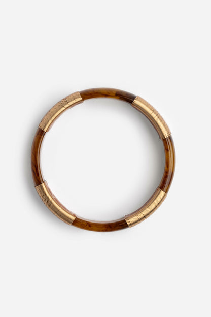GOLD WIRE WRAP BRACELET - Johnny Was Exclusive