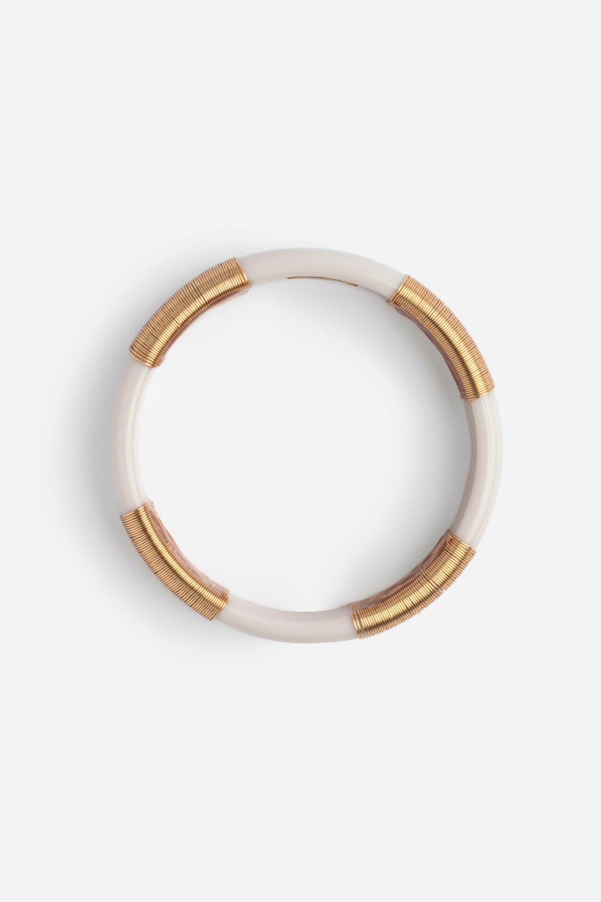 GOLD WIRE WRAP BRACELET - Johnny Was Signature