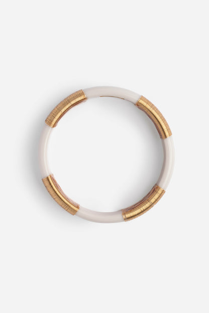GOLD WIRE WRAP BRACELET - Johnny Was Signature
