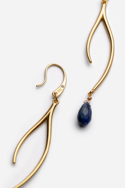 SEMIPRECIOUS TEAR DROP BRANCH EARRINGS - Johnny Was New