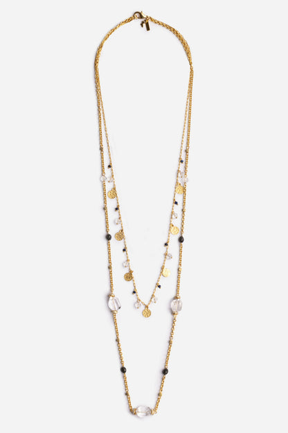 TWO STRAND MULTI BEAD NECKLACE - Johnny Was Trending