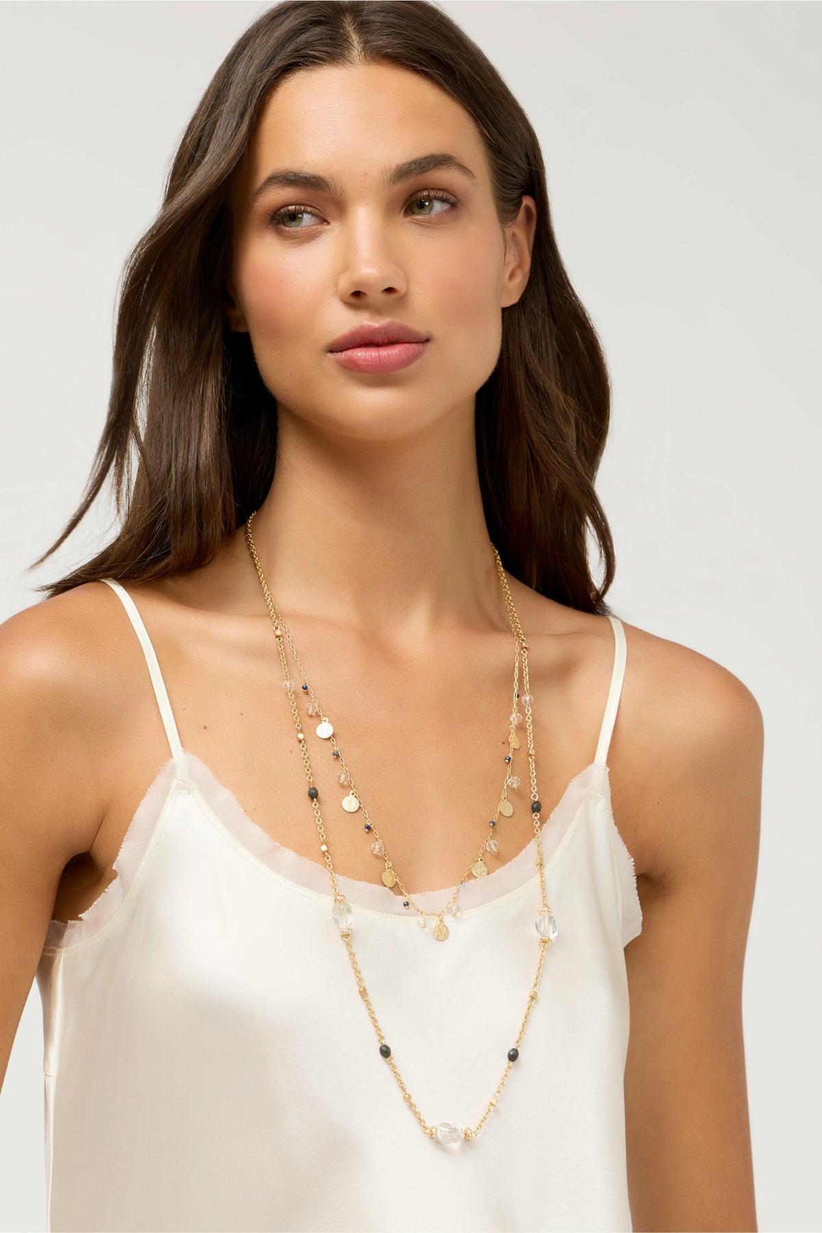 TWO STRAND MULTI BEAD NECKLACE - Johnny Was Trending