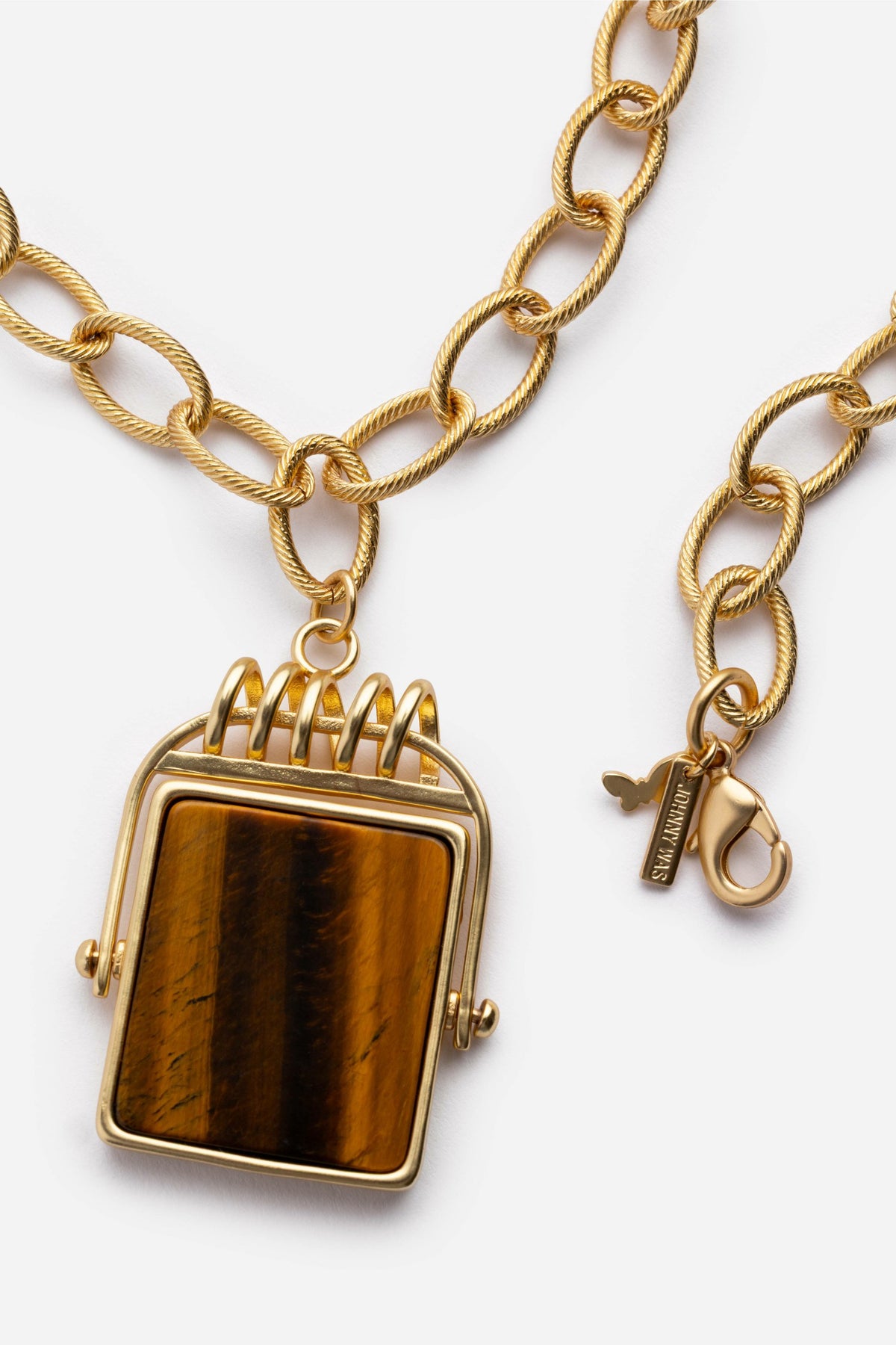 SEMIPRECIOUS PENDANT NECKLACE - Johnny Was Best Seller