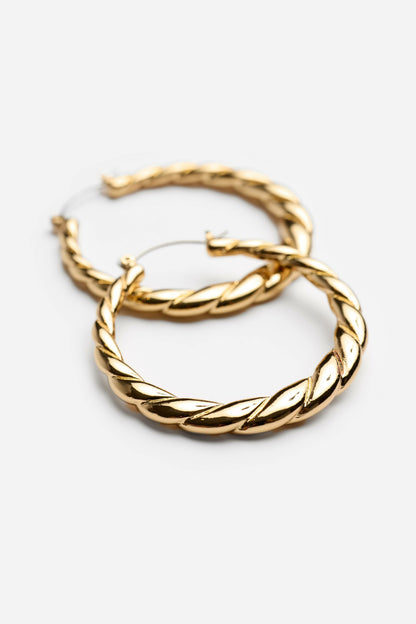 RIDGED ROPE HOOPS - Johnny Was New