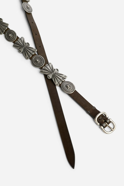 ARMATURA ITALIAN LEATHER CONCH BELT - Johnny Was Trending
