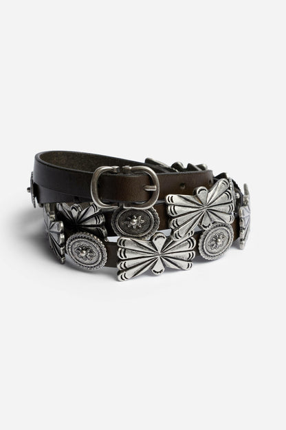 ARMATURA ITALIAN LEATHER CONCH BELT - Johnny Was Trending