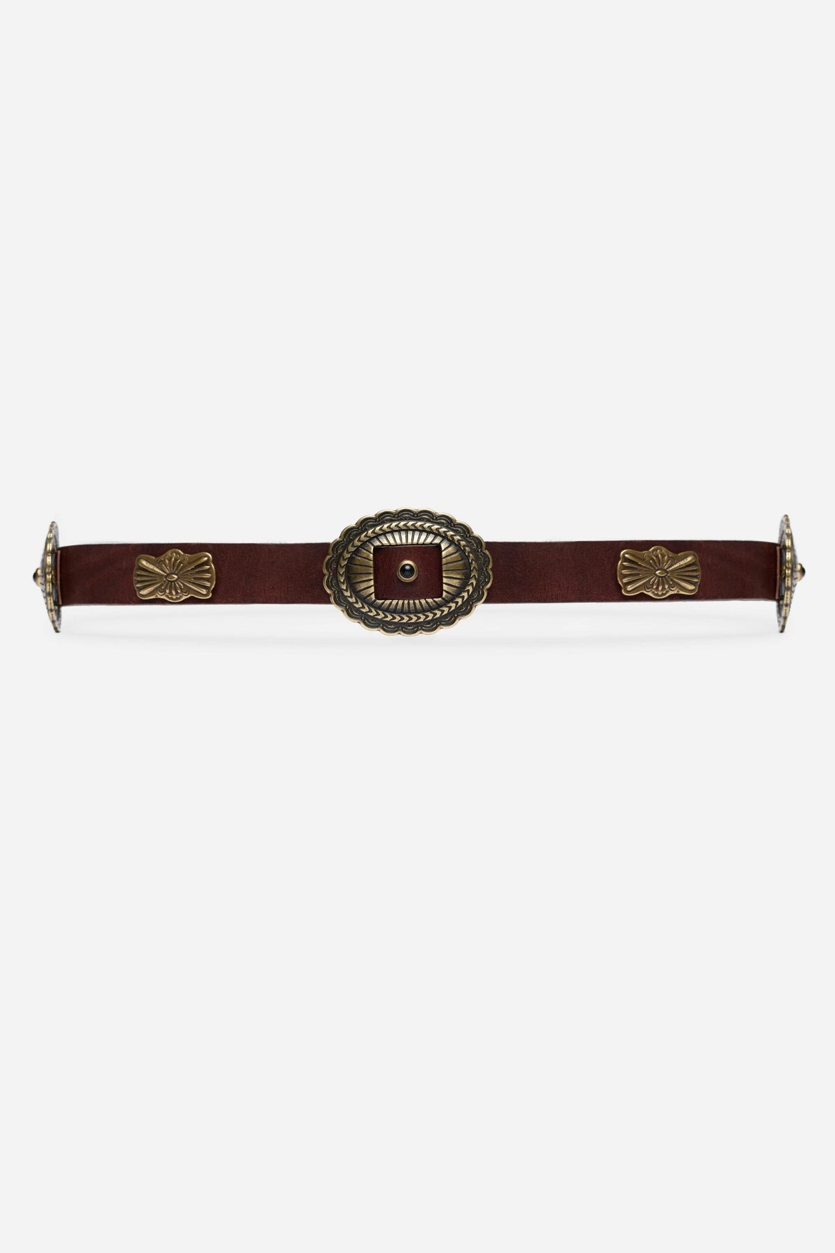 GUSCIO ITALIAN LEATHER CONCH BELT - Johnny Was Recommended