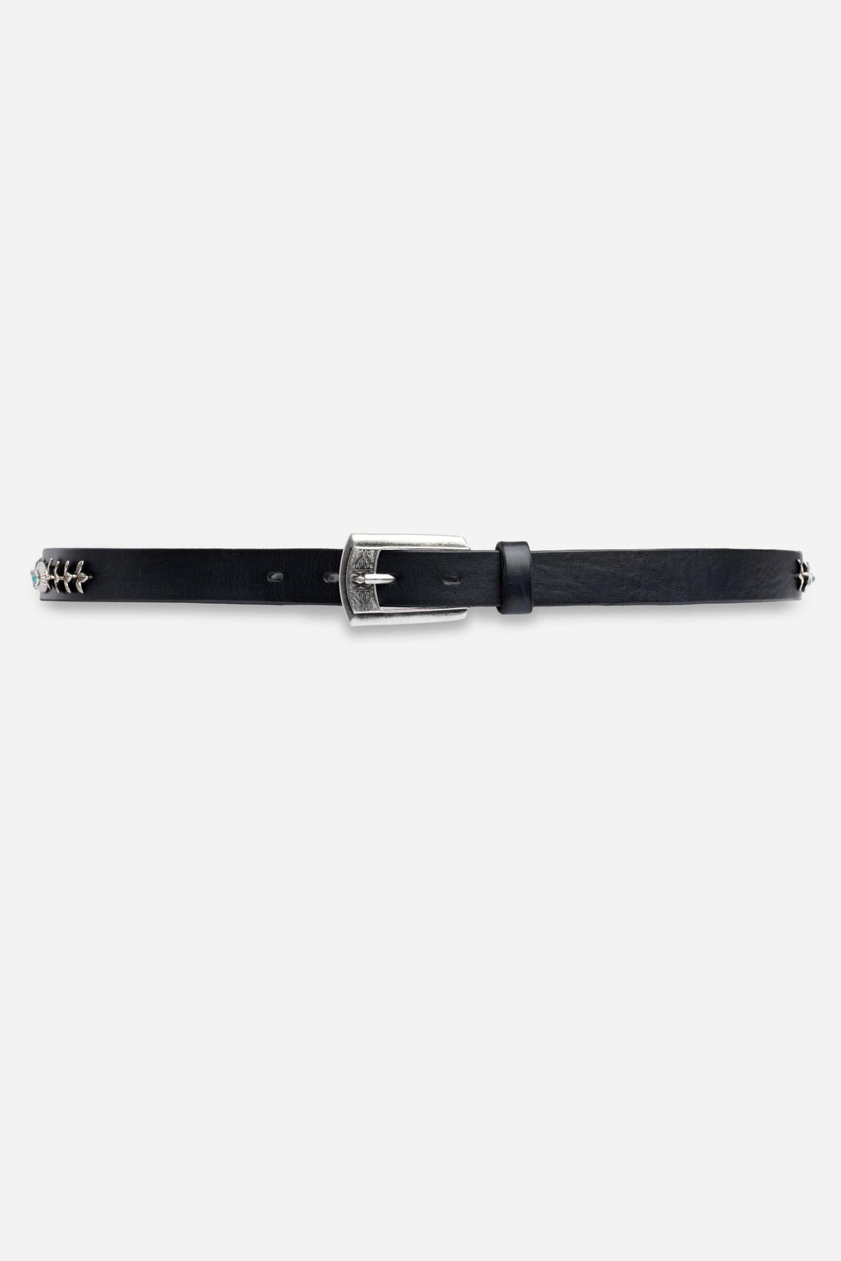 FLOREALE ITALIAN LEATHER CONCH BELT - Johnny Was Signature