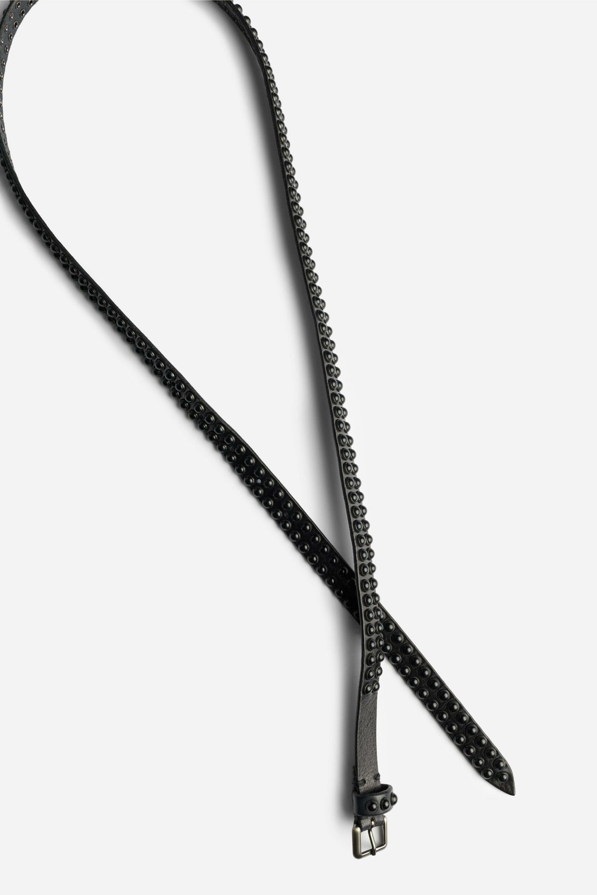 DELICATO ITALIAN LEATHER STUDDED BELT - Johnny Was Popular