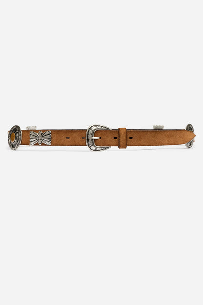 SPILLA ITALIAN SUEDE CONCH BELT - Johnny Was Best Seller