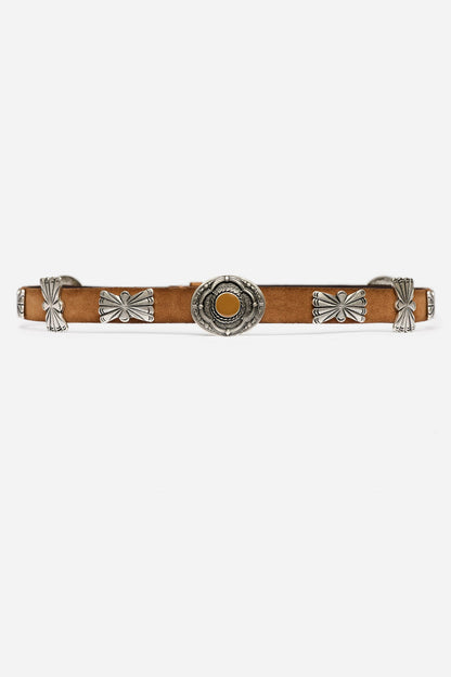 SPILLA ITALIAN SUEDE CONCH BELT - Johnny Was Best Seller