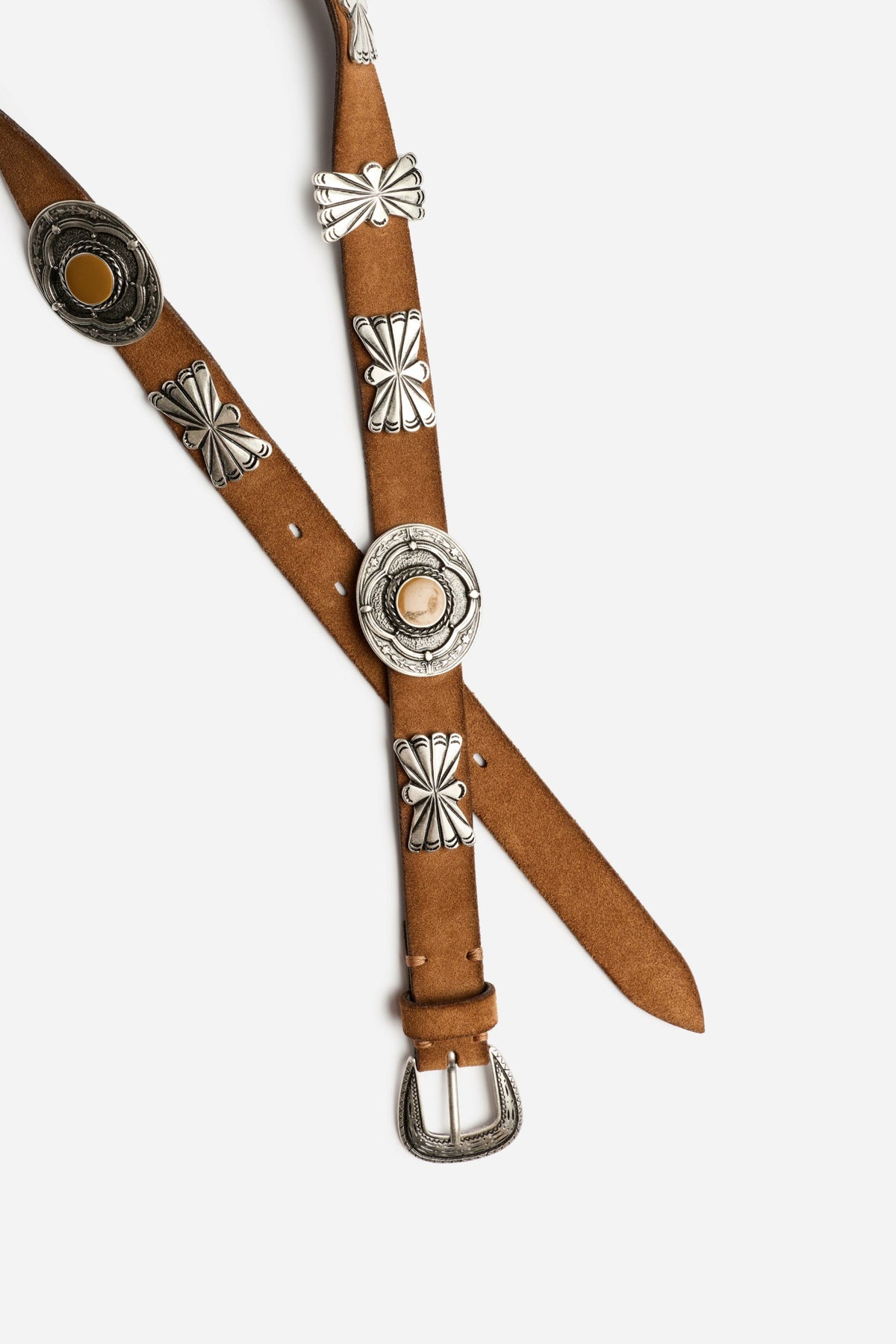 SPILLA ITALIAN SUEDE CONCH BELT - Johnny Was Best Seller