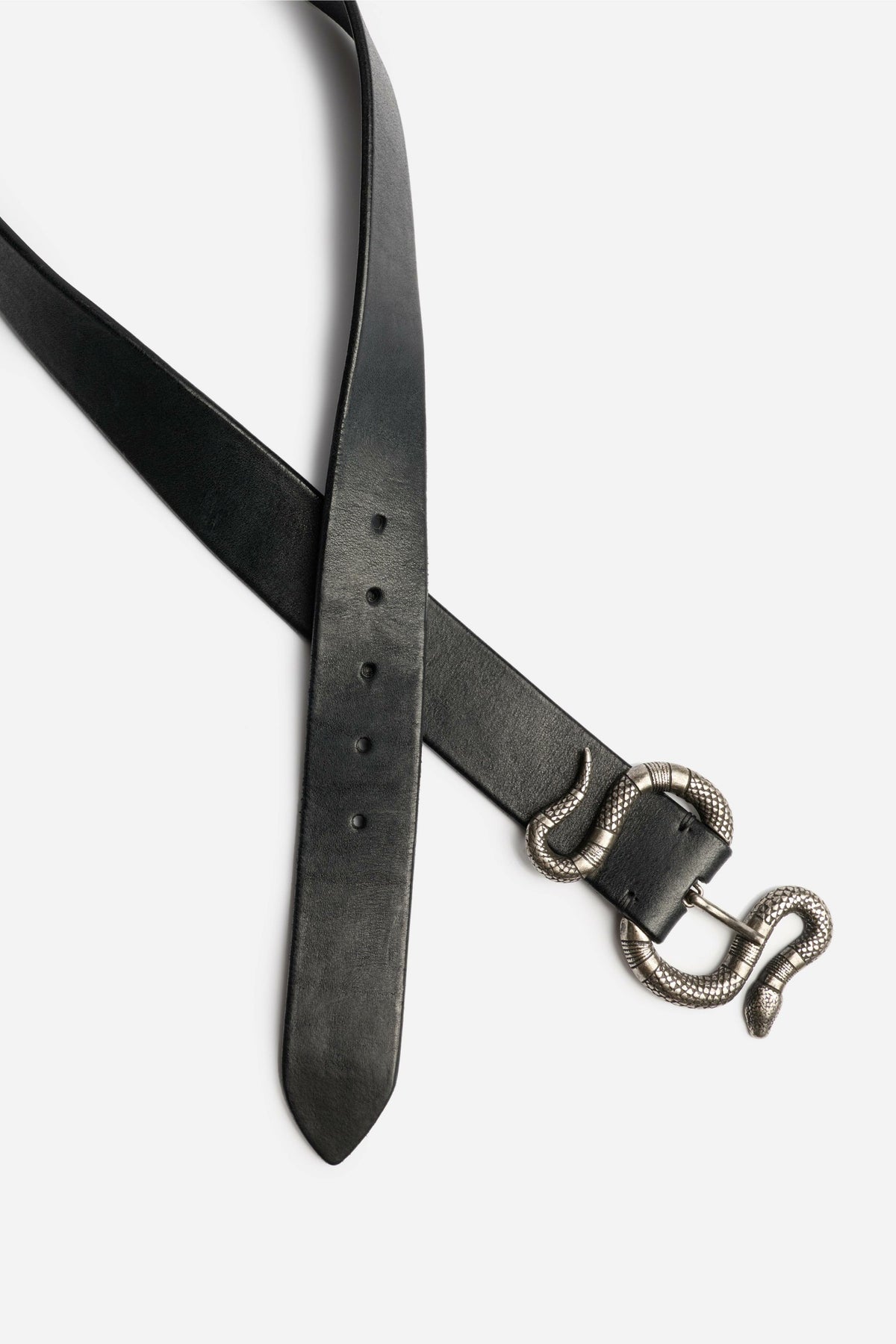 SERPENTINE ITALIAN LEATHER BELT - Johnny Was Recommended