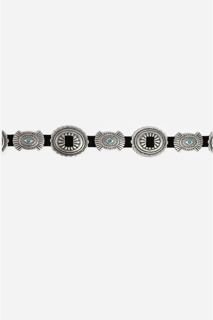 Sole Italian Leather Conch Belt - Johnny Was Signature